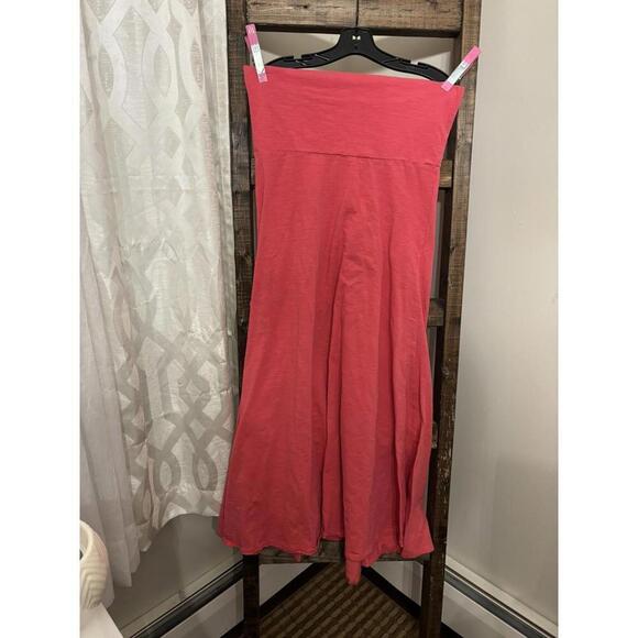 Dark Pink Maxi Skirt - Picture 1 of 3